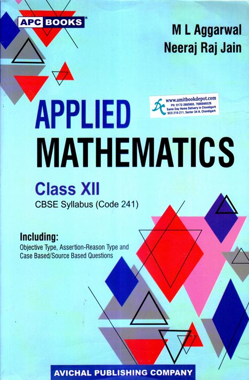 Applied mathematics for class 12th CBSE syllabus (code 241)