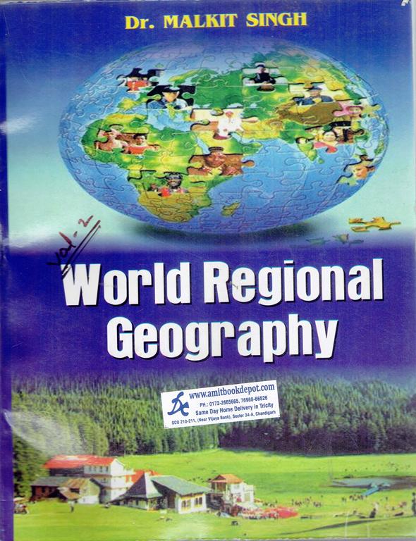 World Regional Geography Vol 2 for BA and BSc Students (English Medium)