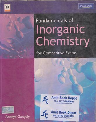 Fundamentals Of Inorganic Chemistry for Competitive Exams