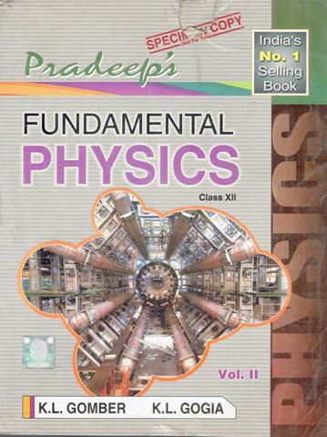 Pradeep Fundamental Physics Vol 2 for Class 12th (OLD)