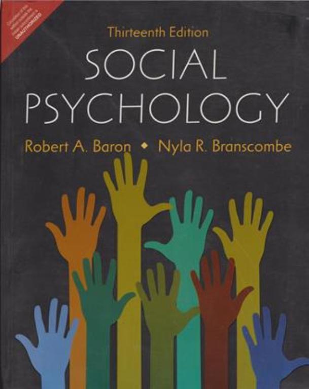 Social Psychology 13th Edition