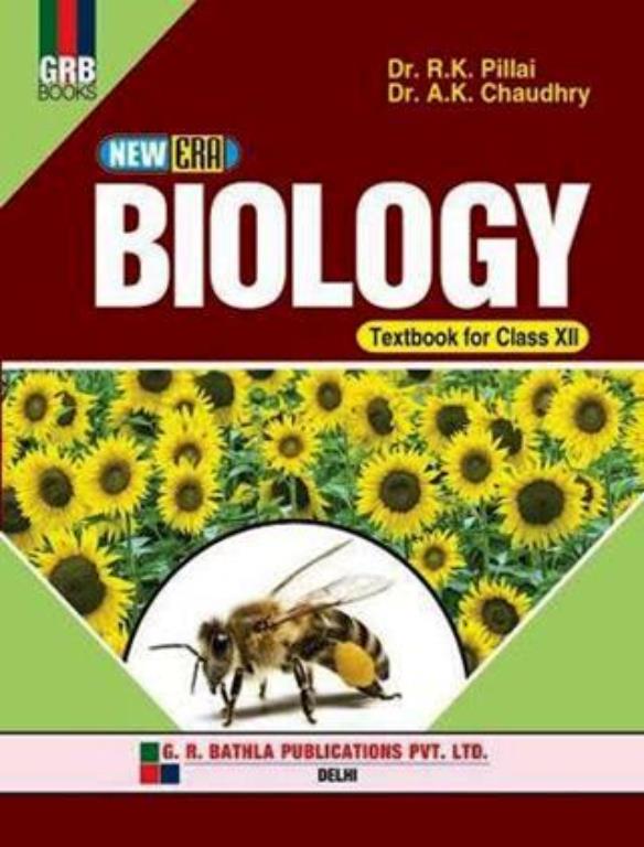 GRB New Era Biology Textbook For Class 12th