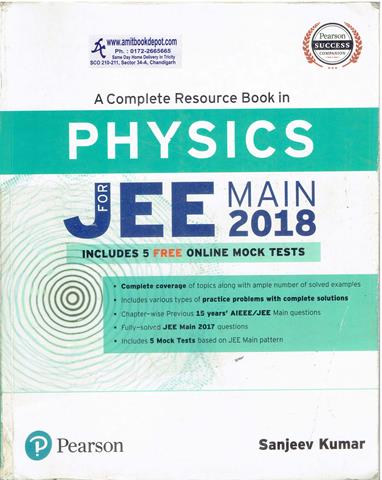 A Complete Resource Book in Physics JEE Main 2018