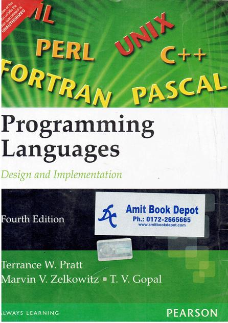 Programming Language Design And Implementation