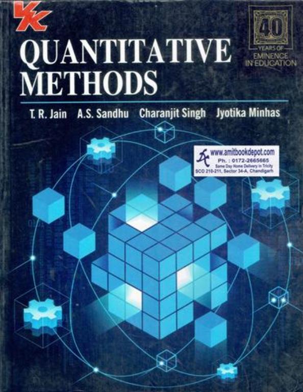 Quantitative Methods BA 4th Sem PU (Hindi Medium)