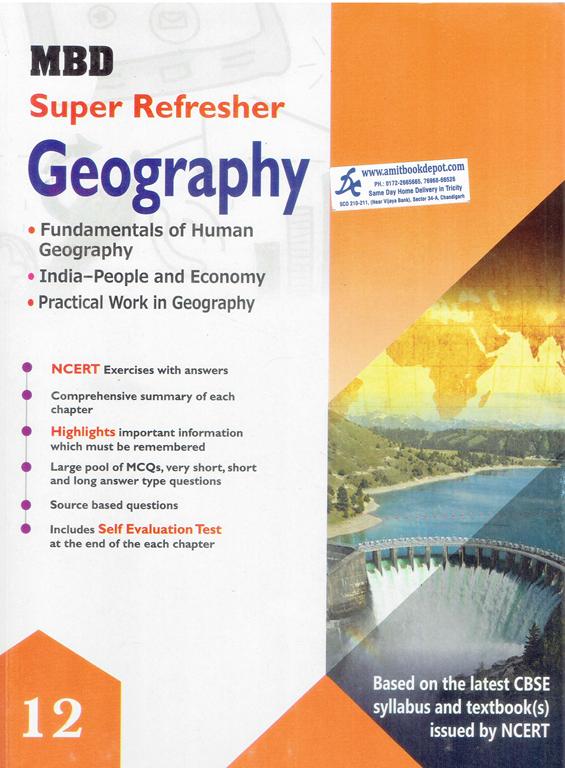 MBD Super Refresher Geography Class 12th (New)