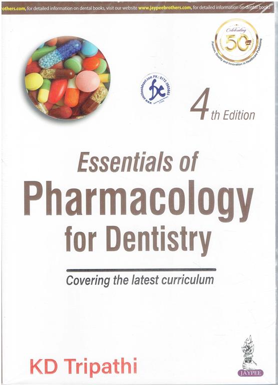 Jaypee Essentials of Pharmacology For Dentistry 4th Edition