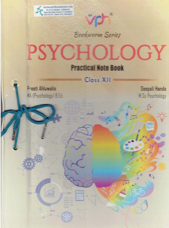 Vohra Book Worm Series Psychology Practical Note Book Class 12