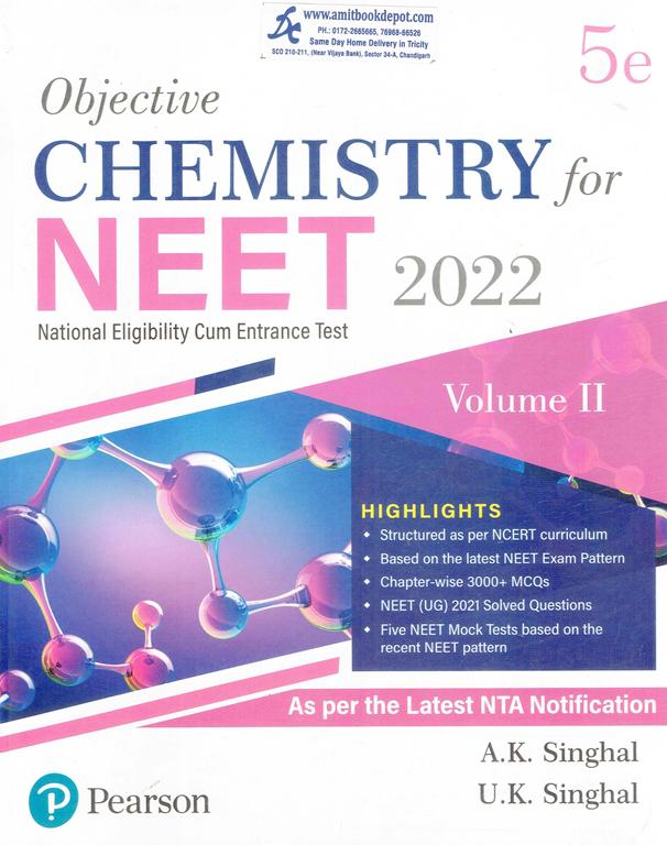 Objective Chemistry for Neet (Volume -II)