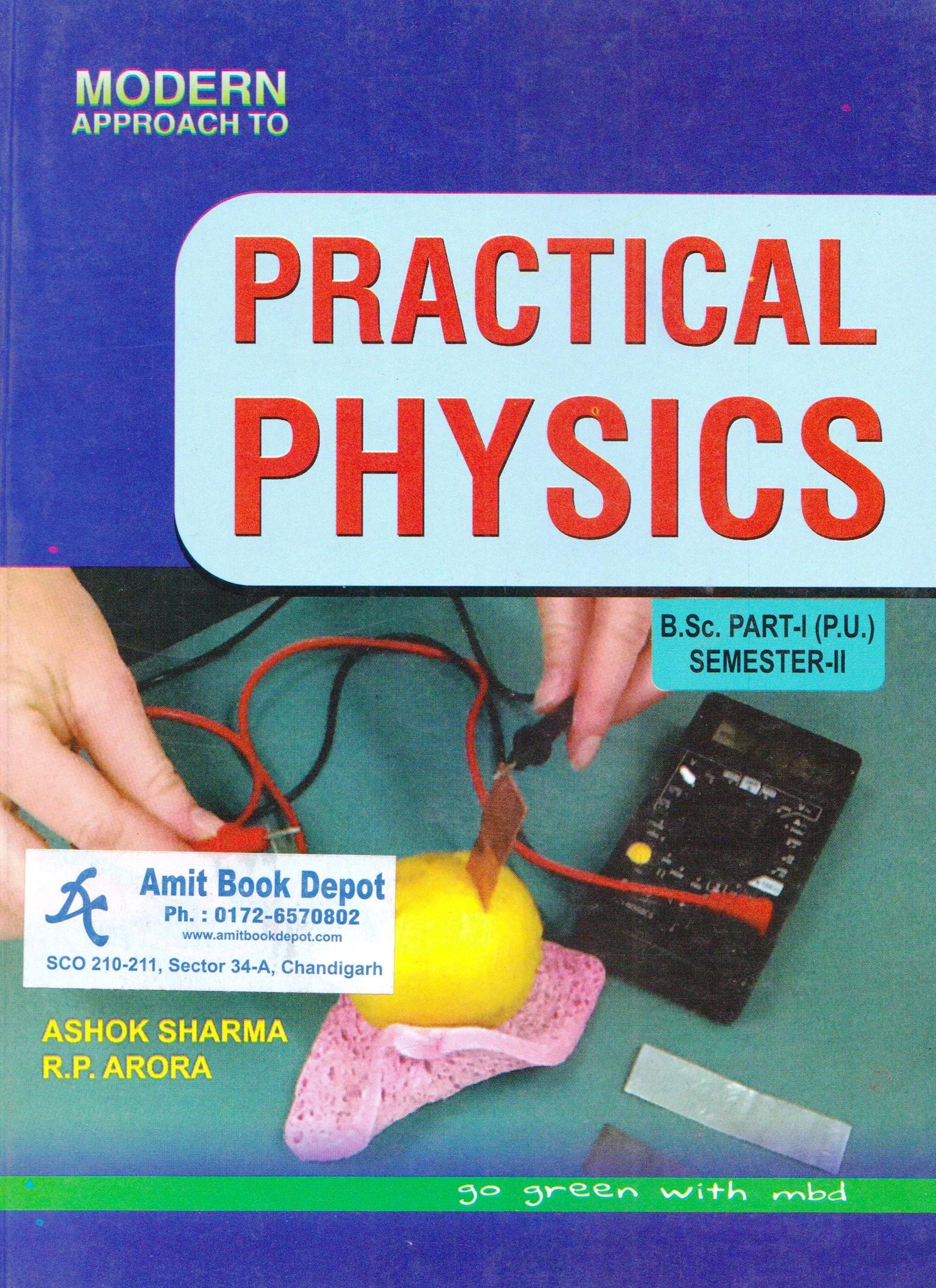 Modern Practical Physics BSc 2nd Sem PU