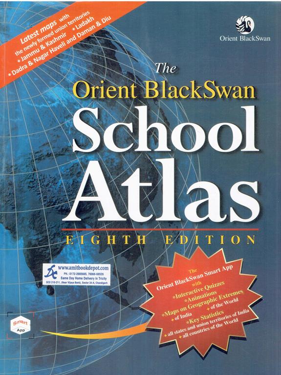 Th Orient BlackSwan School Atlas 8th Edition