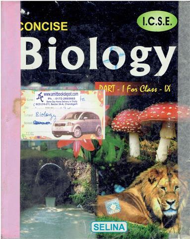 ICSE Consice Biology Part 1 for Class 9th (OLD)