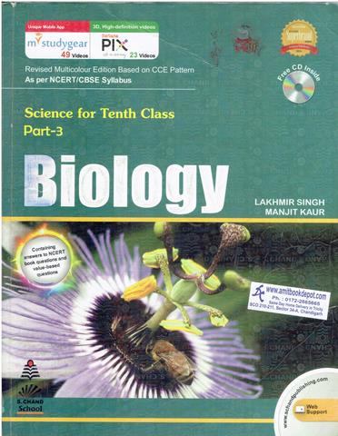 Science Biology Part 3 for Class 10th (OLD)