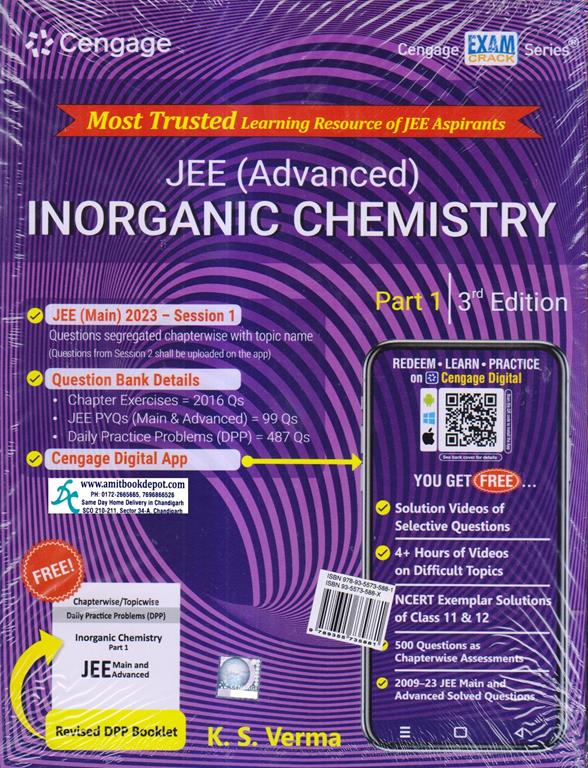 Cengage Inorganic Chemistry Part 1 for JEE Advanced