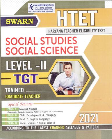 Swarn HTET TGT Social Studies Social Science Level 2 2021 (English Medium) (NEW)