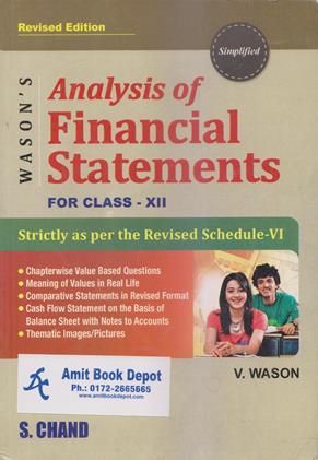 Analysis of Financial Statements for 12th Class