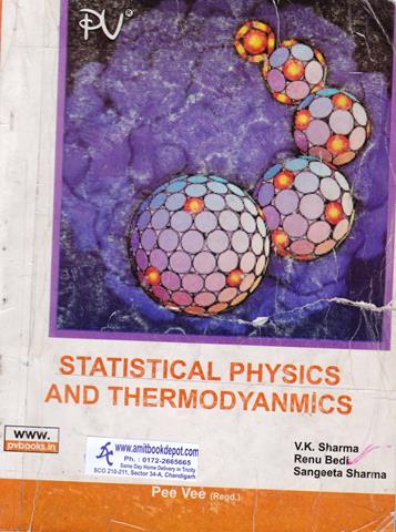 PV Statistical Physics and Thermodyanmics (OLD)