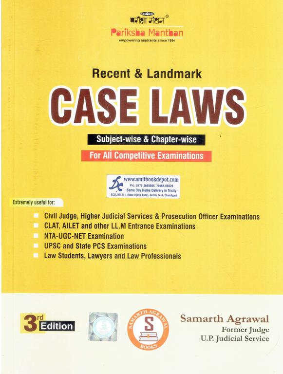 Recent and Landmark Case Laws For All Competitive Examinations