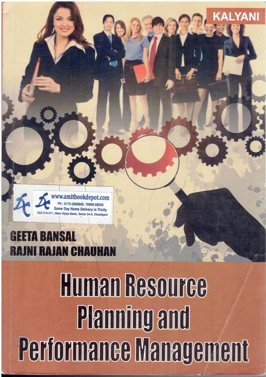 Human Resource Planning and Performance Management BBA 6th Semester PU Chandigarh