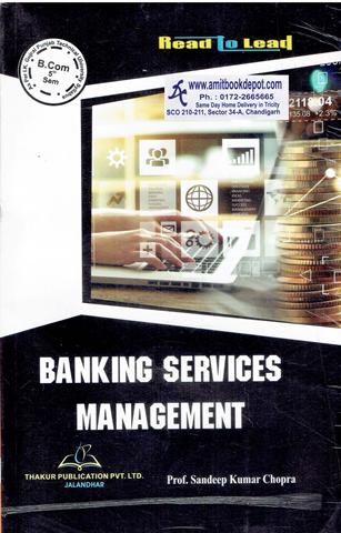 Banking Services Management BCOM 5th Semester PTU Chandigarh