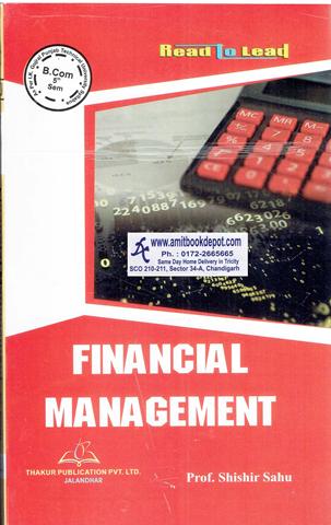 I K G Punjab Technical University Financial Management PTU BCOM 5th Sem (NEW)