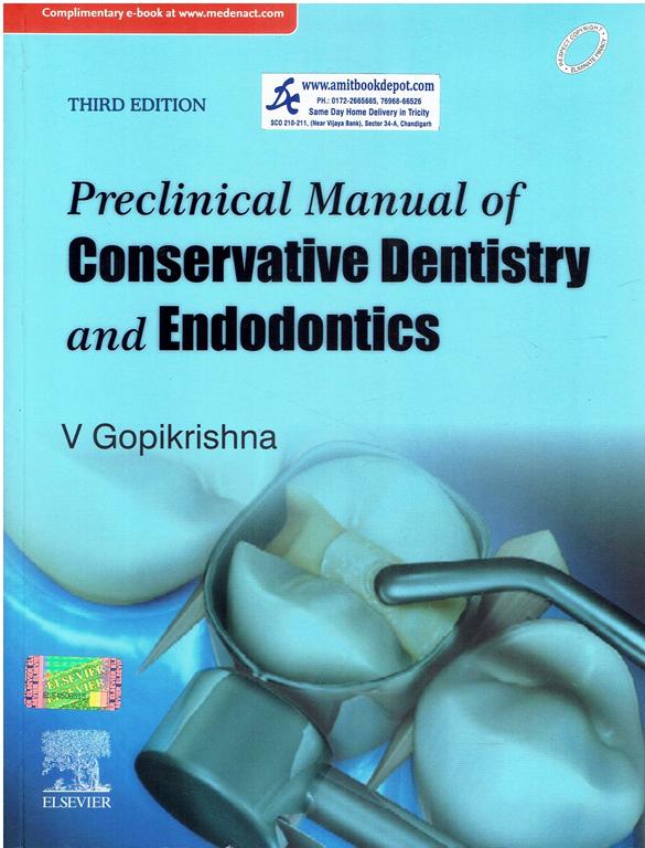 Preclinical Mannual of Conservative Dentistry and Endodontics 3rd Edition