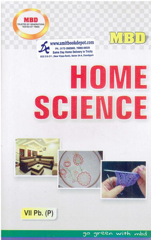 MBD Home Science for Class 7th PSEB (Punjabi Medium)