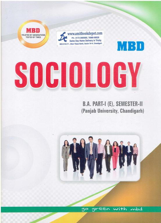 MBD Sociology BA 2nd Sem PU (English Medium)