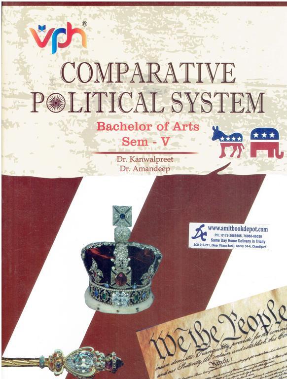 Vohra Comparative Political System For BA 5 rd Sem (ENGLISH  MEDIUM)