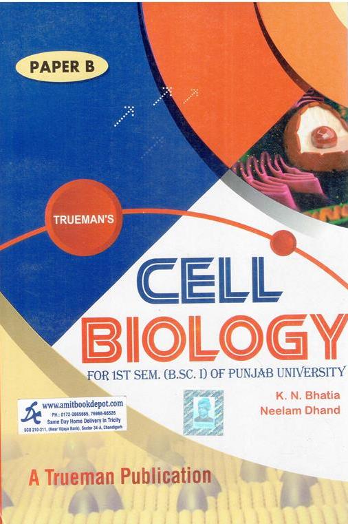 Trueman Cell Biology Paper B BSc 1st Semester PU Chandigarh