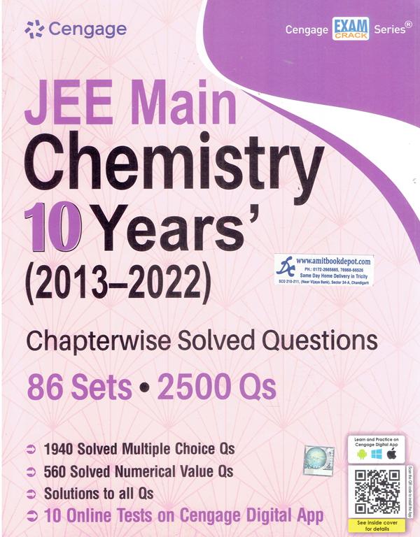 JEE Main Chemistry 10Years Chapterwise Solved Questions