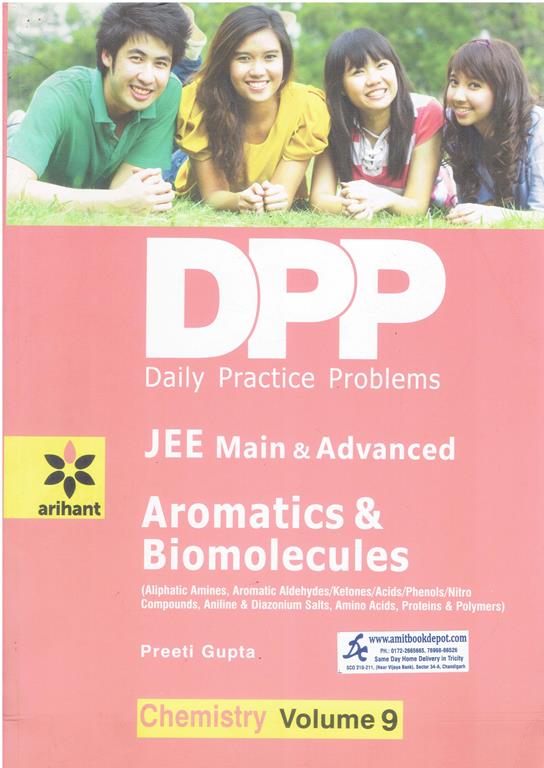 DPP Chemistry Vol 9 Aromatics and Biomolecules for JEE Main and Advanced