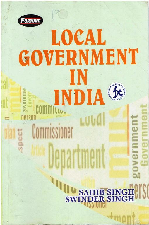 Local Government In India BA 5th Semester PU