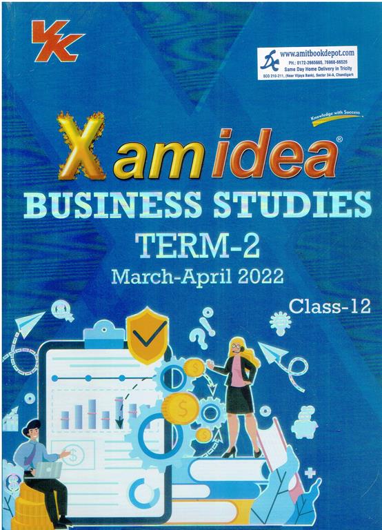 Xam Idea Business Studies Term 2 (March April 2022) for Class 12th