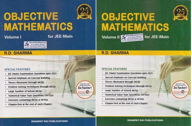 Objective Mathematics for JEE Main and Advanced (Set of Two Volumes)