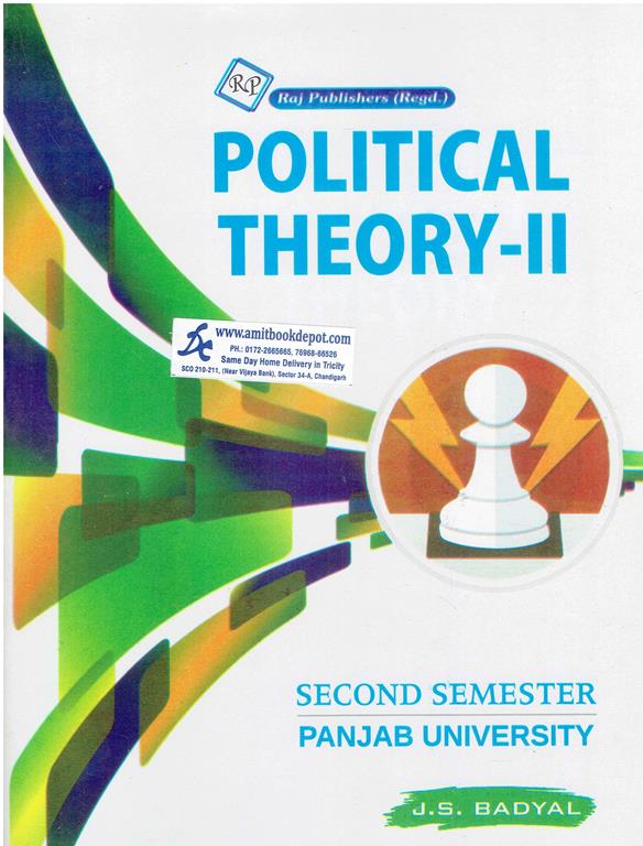 Raj Political Theory 2 BA 2nd Sem PU (English Medium)