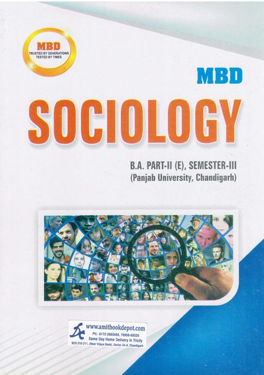 MBD Sociology BA 3rd Sem PU (English Medium)