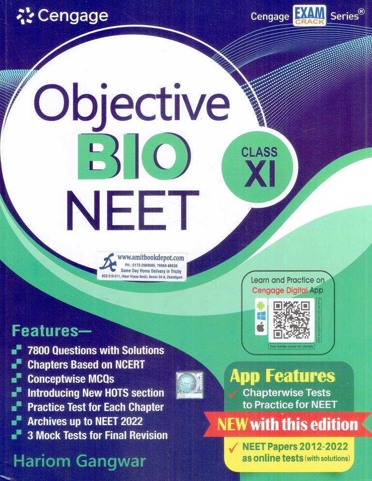 Cengage Objective Bio NEET for Class 11th