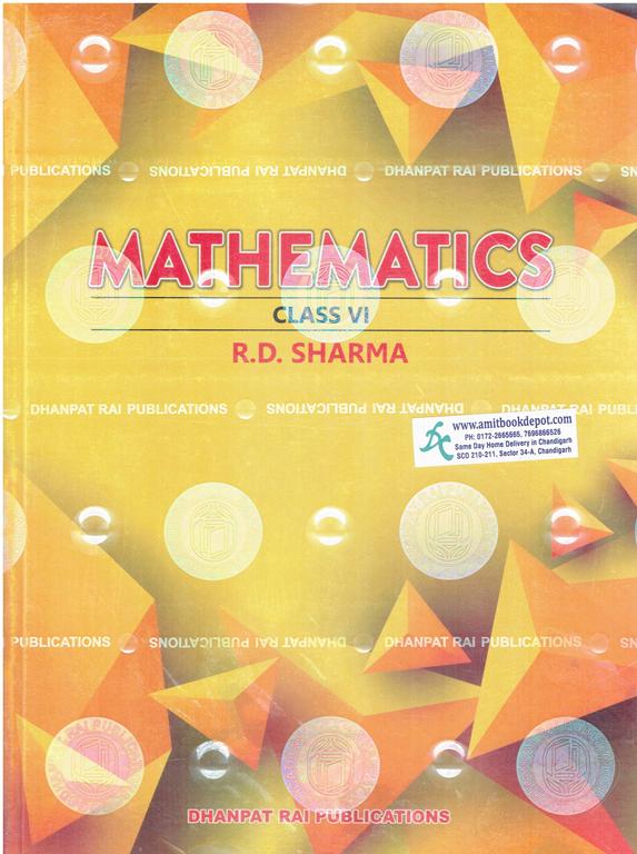 R D Sharma Mathematics 6th Class