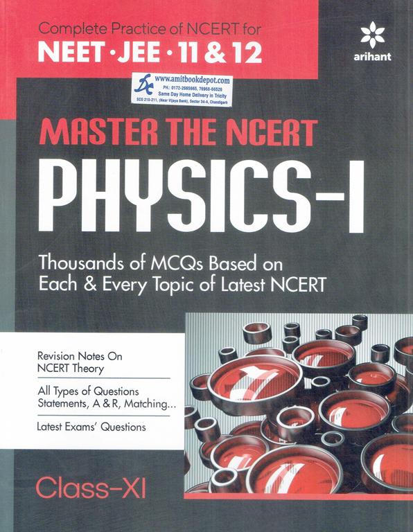 Arihant Master The NCERT for NEET Physics Vol 1 Class 11th