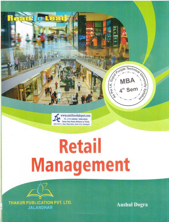 Retail Managment MBA 4th Sem PTU