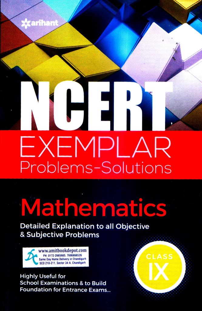 Arihant NCERT Exemplar Problems Solutions Mathematics for Class 9th