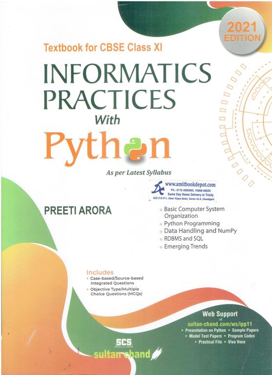 Informatics Practices with Python for Class 11th