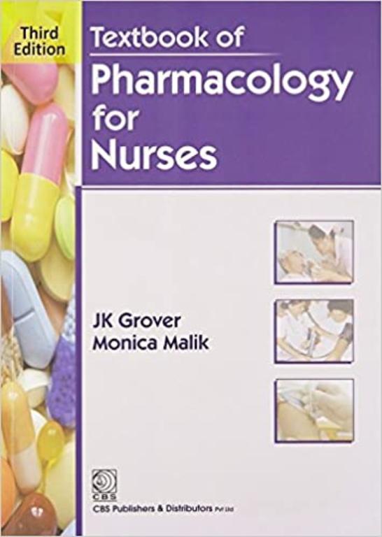 Textbook of Pharmacology for Nurses