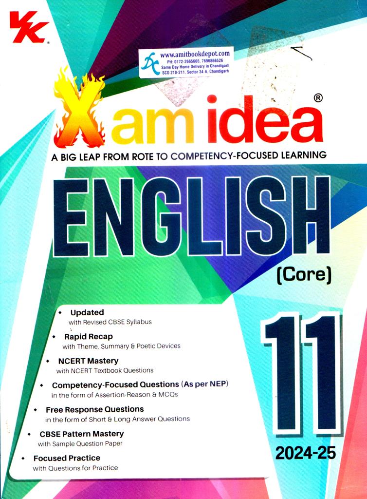 Xamidea english core  for Class 11th