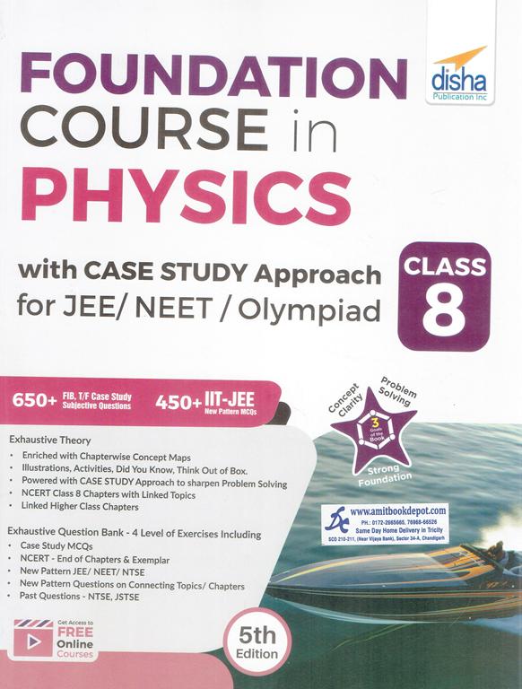 Disha Foundation Course in Physics for JEE I NEET I Olympiad Class 8th