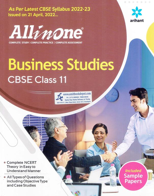 All In One Business Studies CBSE Class 11th