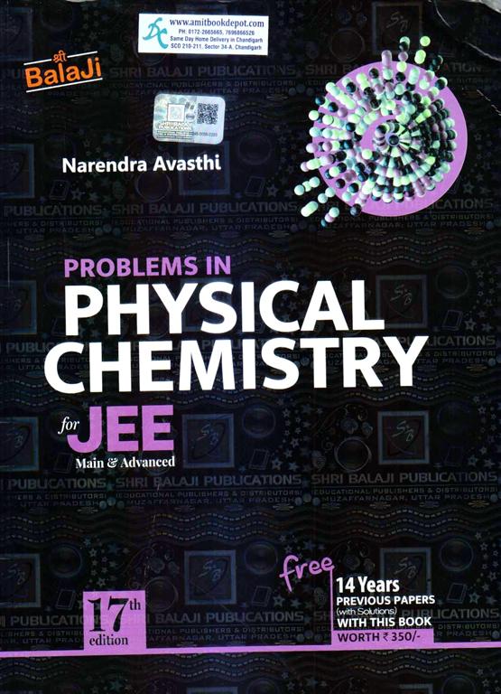 Balaji Problems in Physical Chemistry for JEE Main and Advanced