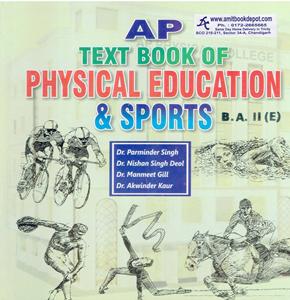 AP Text Book of Health Physical Education And Sports BA 3rd and 4th Semester PU (English Medium)