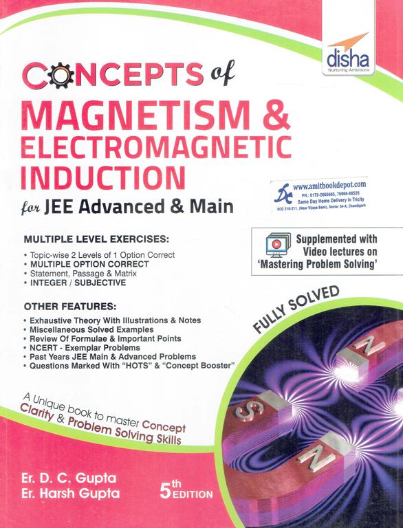 Concepts Of Magnetism And Electromagnetic Induction For JEE Advanced And Mains